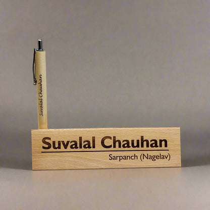 Personalized Pen with Pen Stand