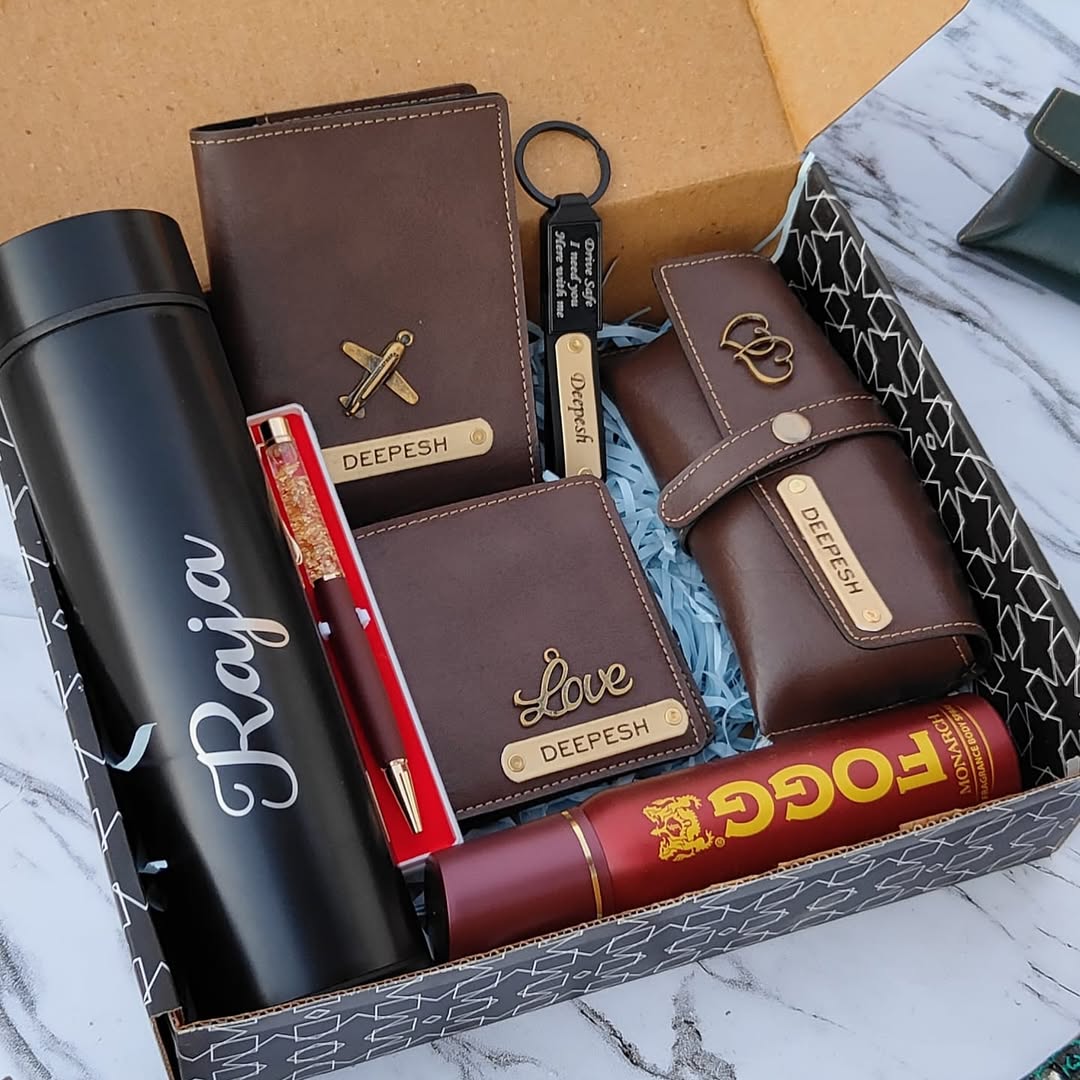 Personalized Essentials Hamper for Men