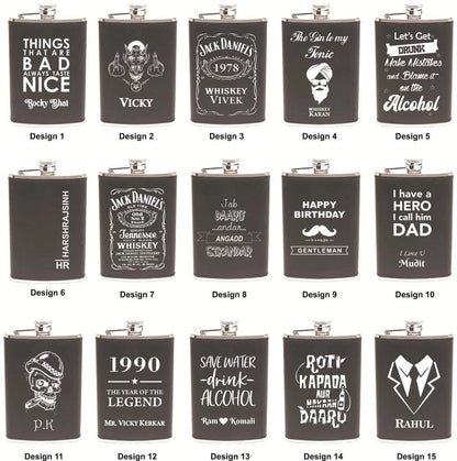 Personalised Hip Flask