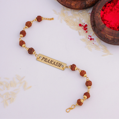 Personalized Rudraksh Bracelet
