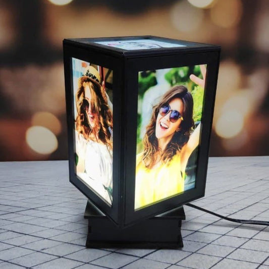 Revolving Lamp – Personalized Photo Gift