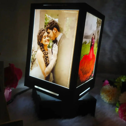 Revolving Lamp – Personalized Photo Gift