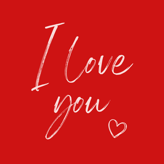 I Love You Card