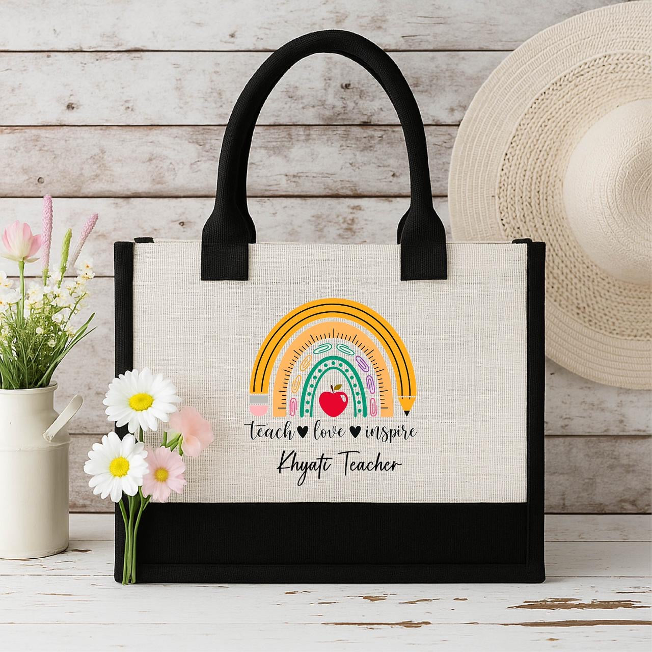 Personalized Jute Bag