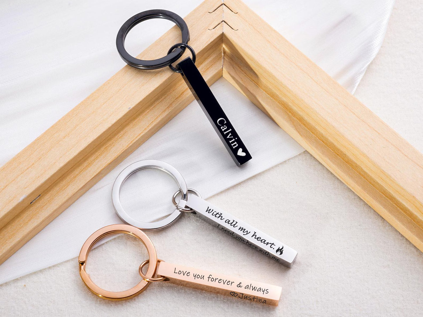 Personalized Bar Keychain