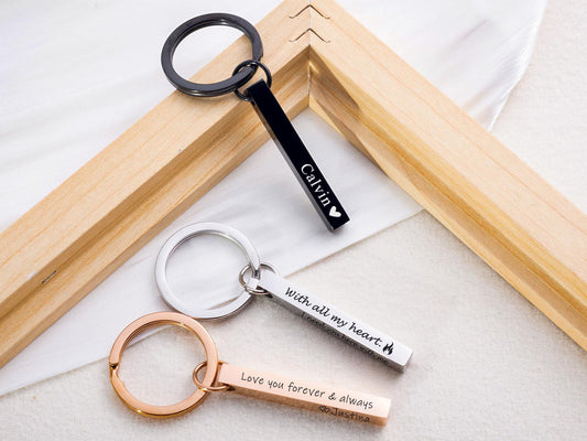 Personalized Bar Keychain