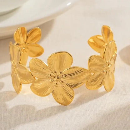 Flower Handcuff | Bracelet