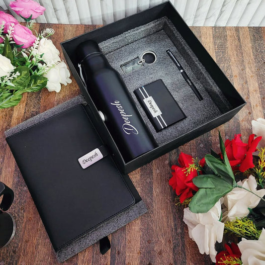 Personalized 5 in 1 Diary Set Hamper