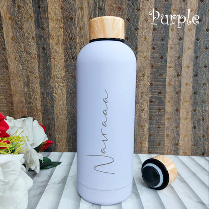 High Quality Matte Finish Stainless Steel Flask – 500 ML