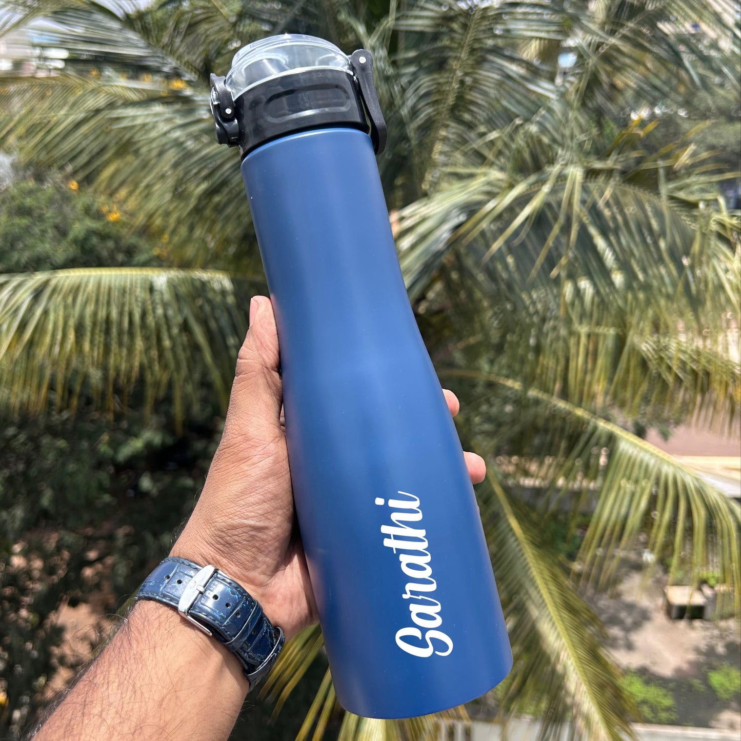Personalized Sip Smart Bottle – 950 ML Stainless Steel