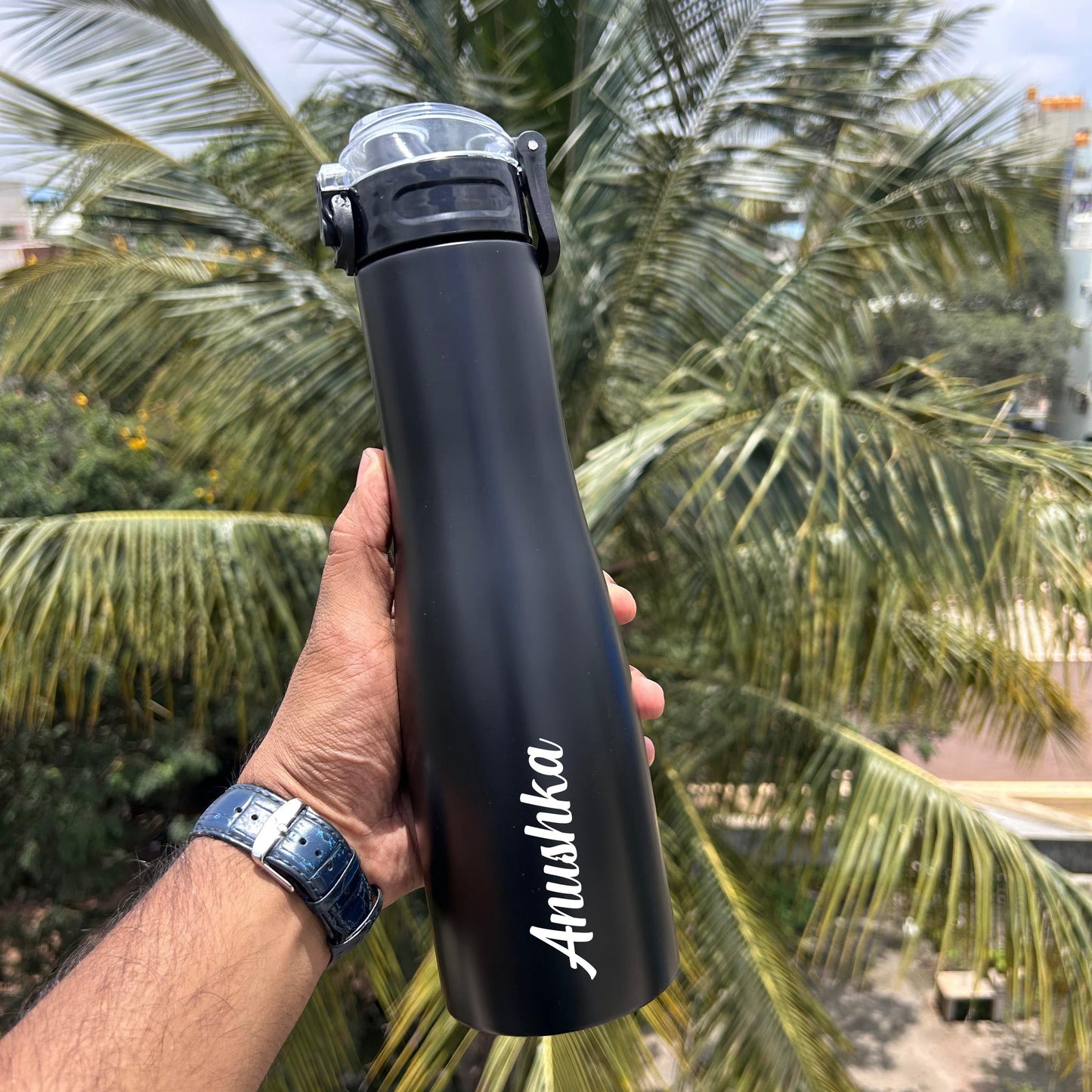 Personalized Sip Smart Bottle – 950 ML Stainless Steel