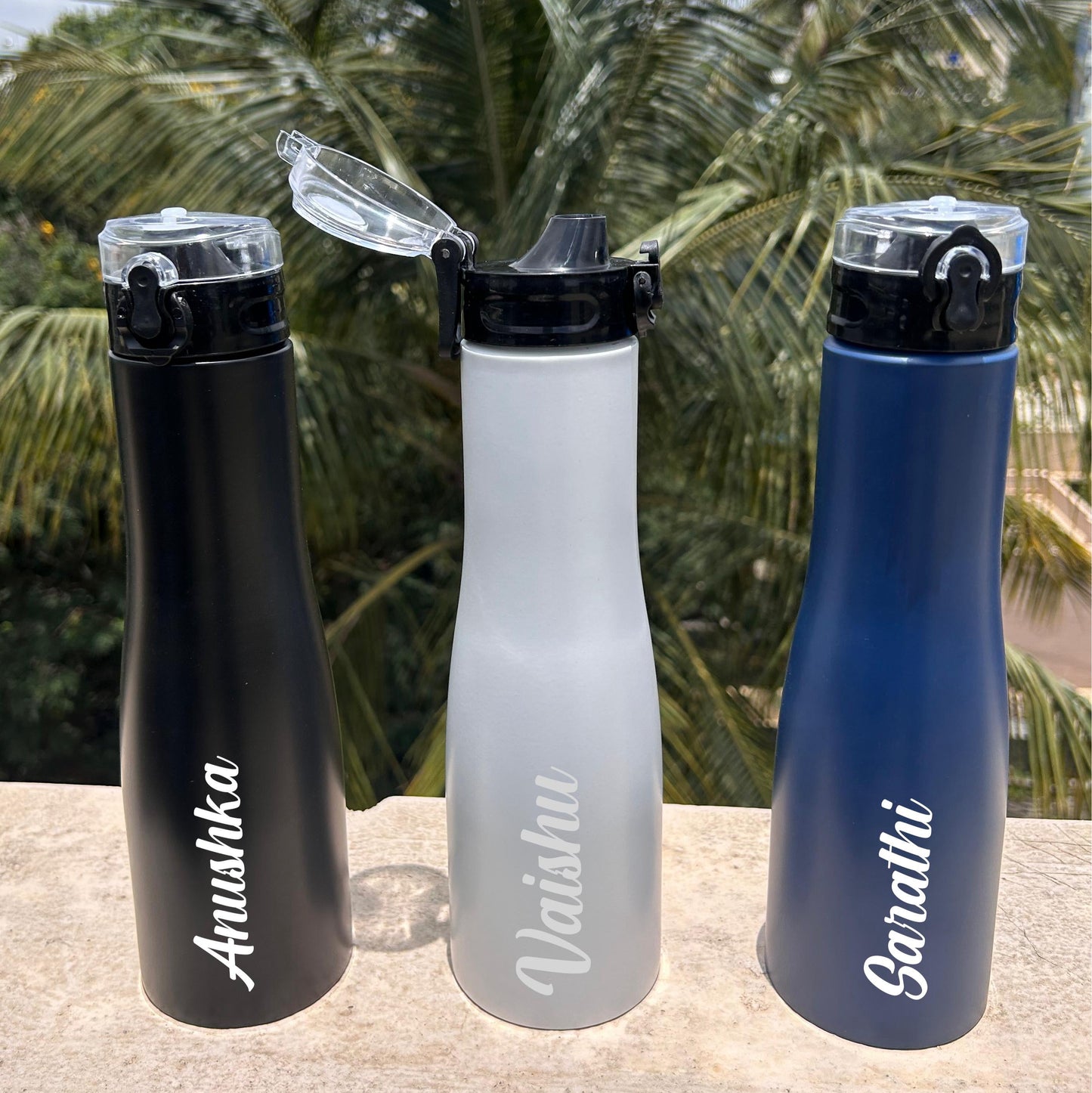 Personalized Sip Smart Bottle – 950 ML Stainless Steel