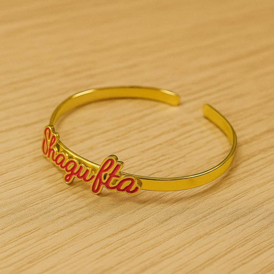 Unisex Premium Enamel Customised Name Bracelet
