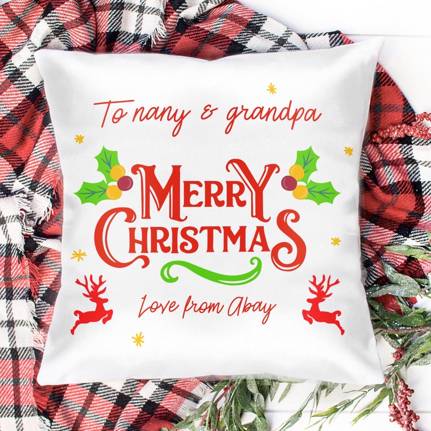Christmas Special Personalized Cushion