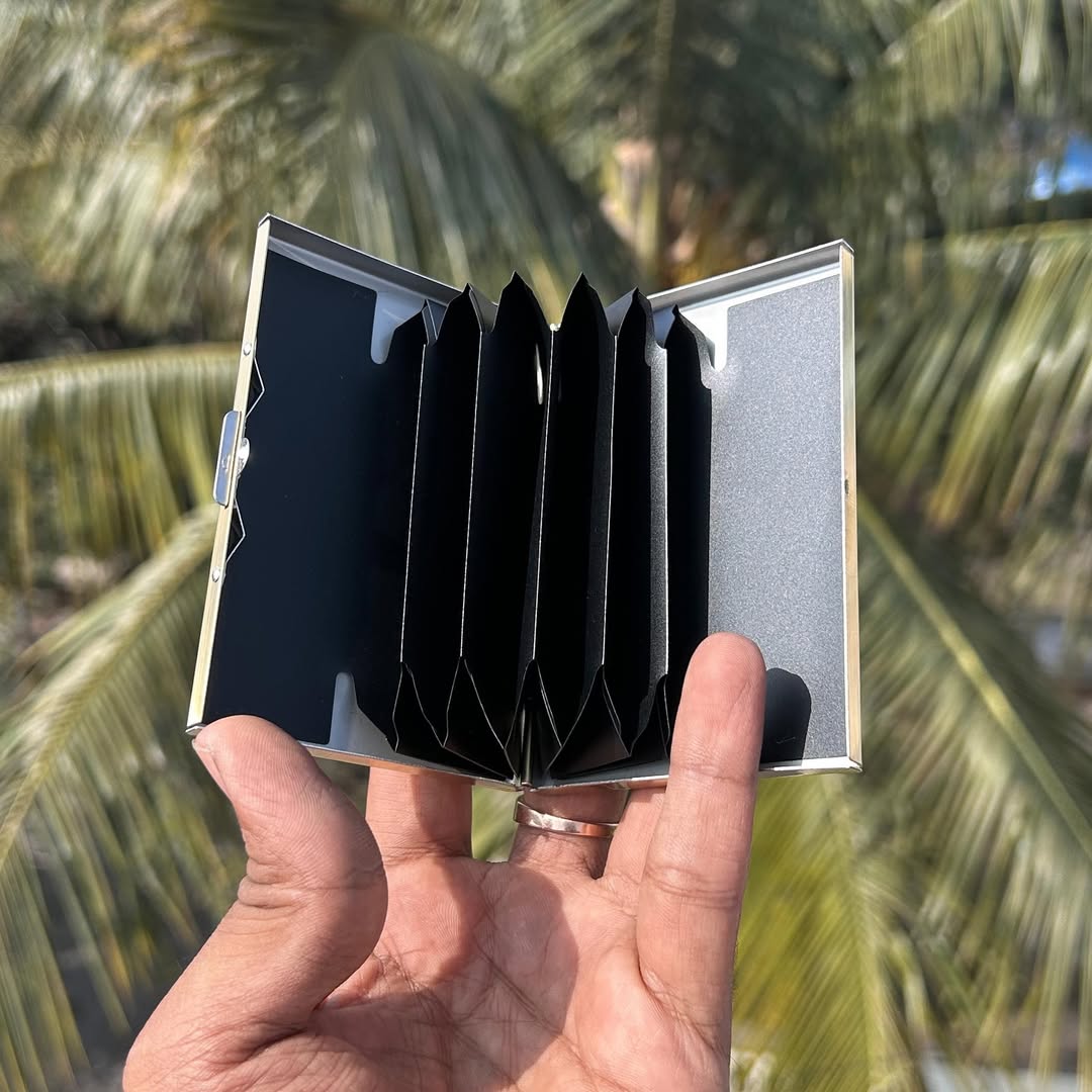 Personalized Card Holder & Pen