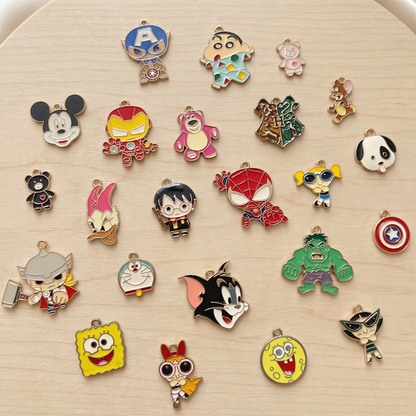 Customised Cartoon Charm Rakhis