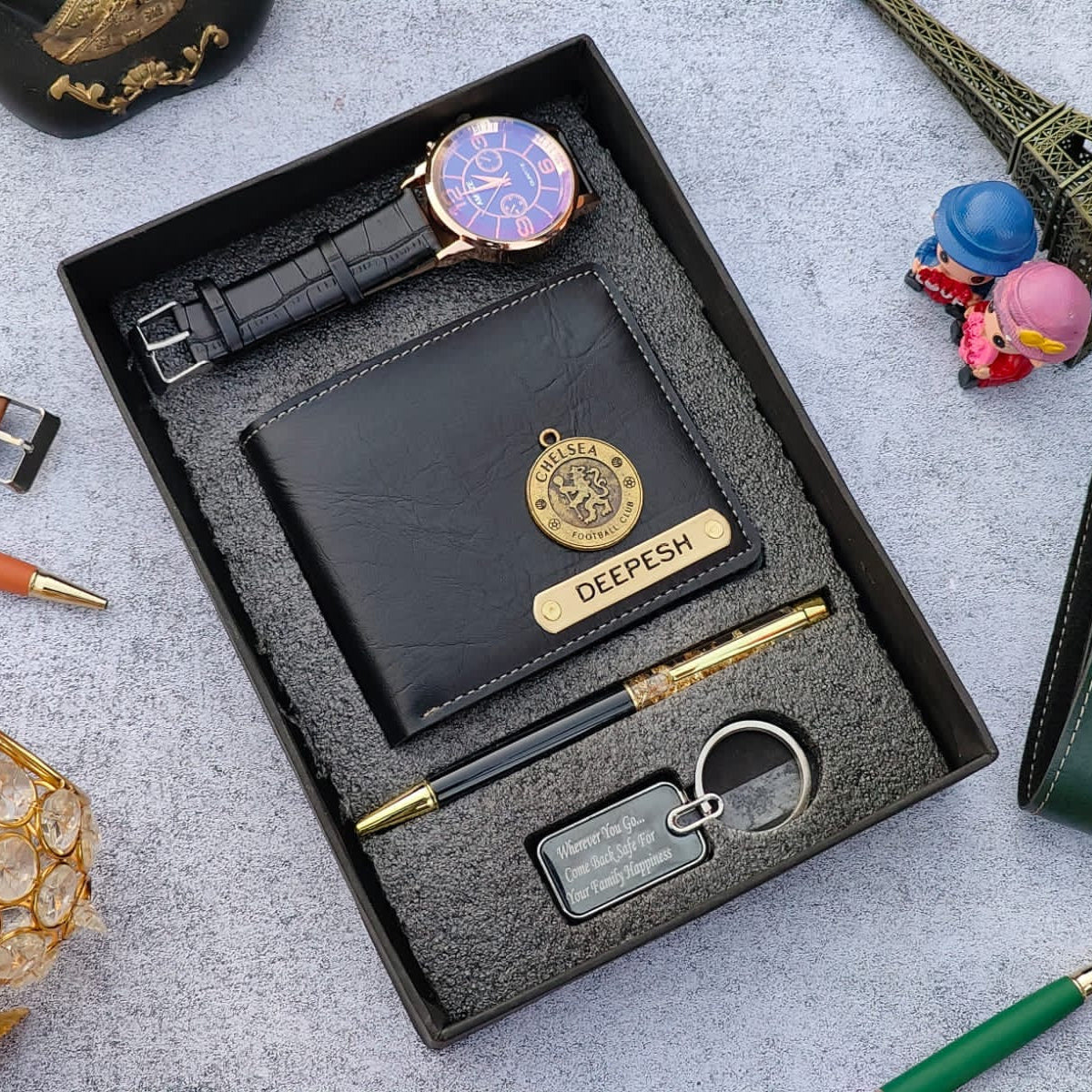 Personalized Stylish Men's Lifestyle Gift Hamper