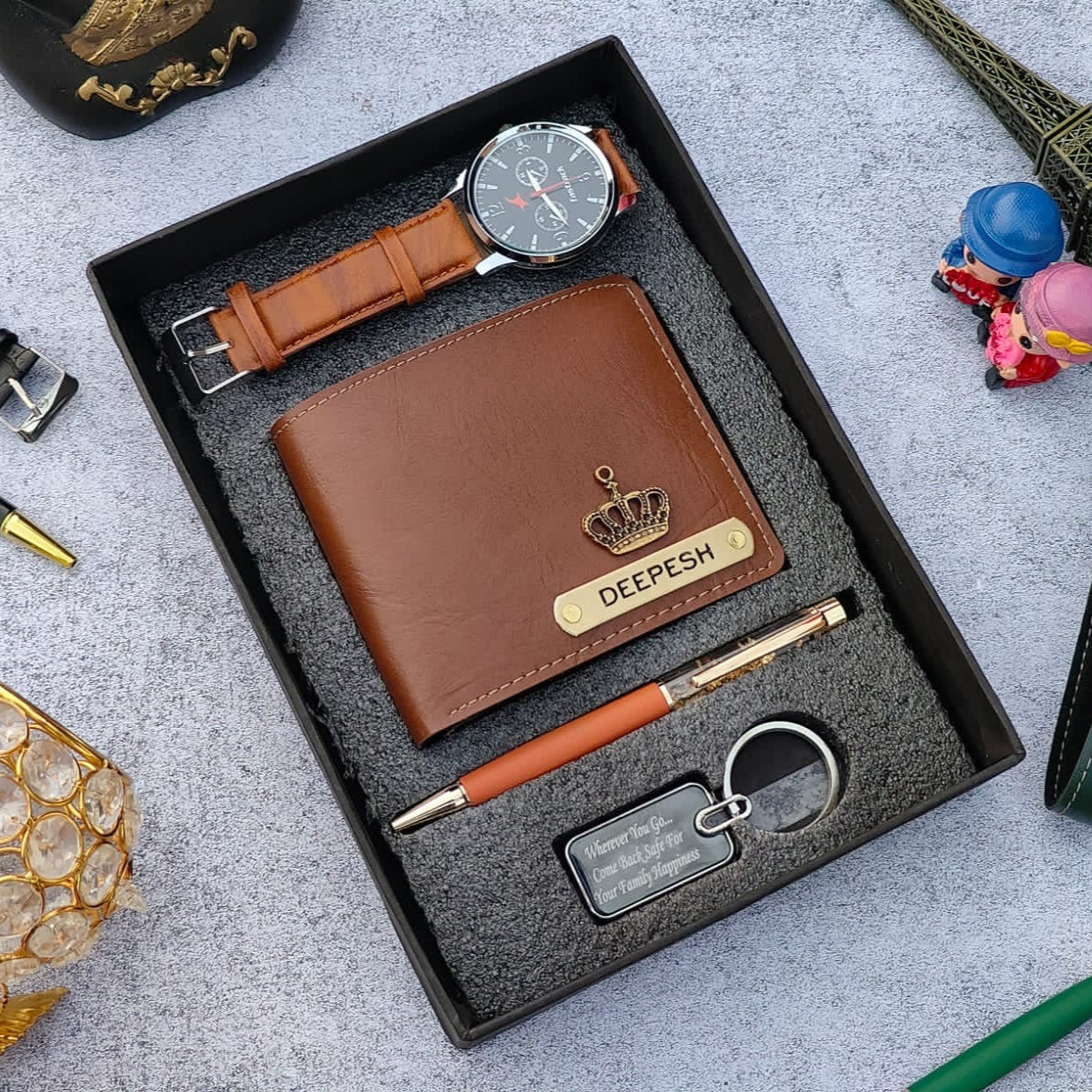 Personalized Stylish Men's Lifestyle Gift Hamper