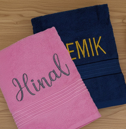 Personalized Premium Plush Towels