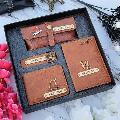 Croc Leather Personalized 4 In 1 Combo