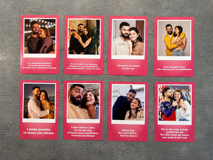 Personalized 8 Days 8 Cards Valentine Special