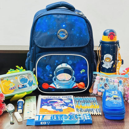 Personalized Space Theme School Essentials Hamper | Premium Gift Set for Kids