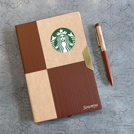 Personalized Tidal Luxe Diary & Pen Set