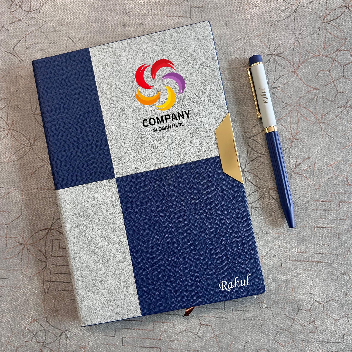 Personalized Tidal Luxe Diary & Pen Set