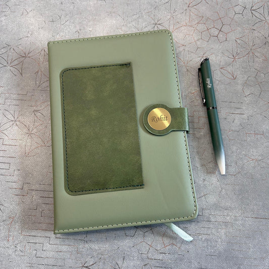 Personalized Diary & Pen Set