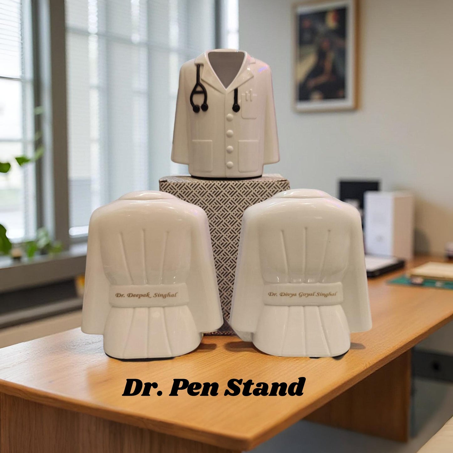 Personalized Doctor Pen Stand
