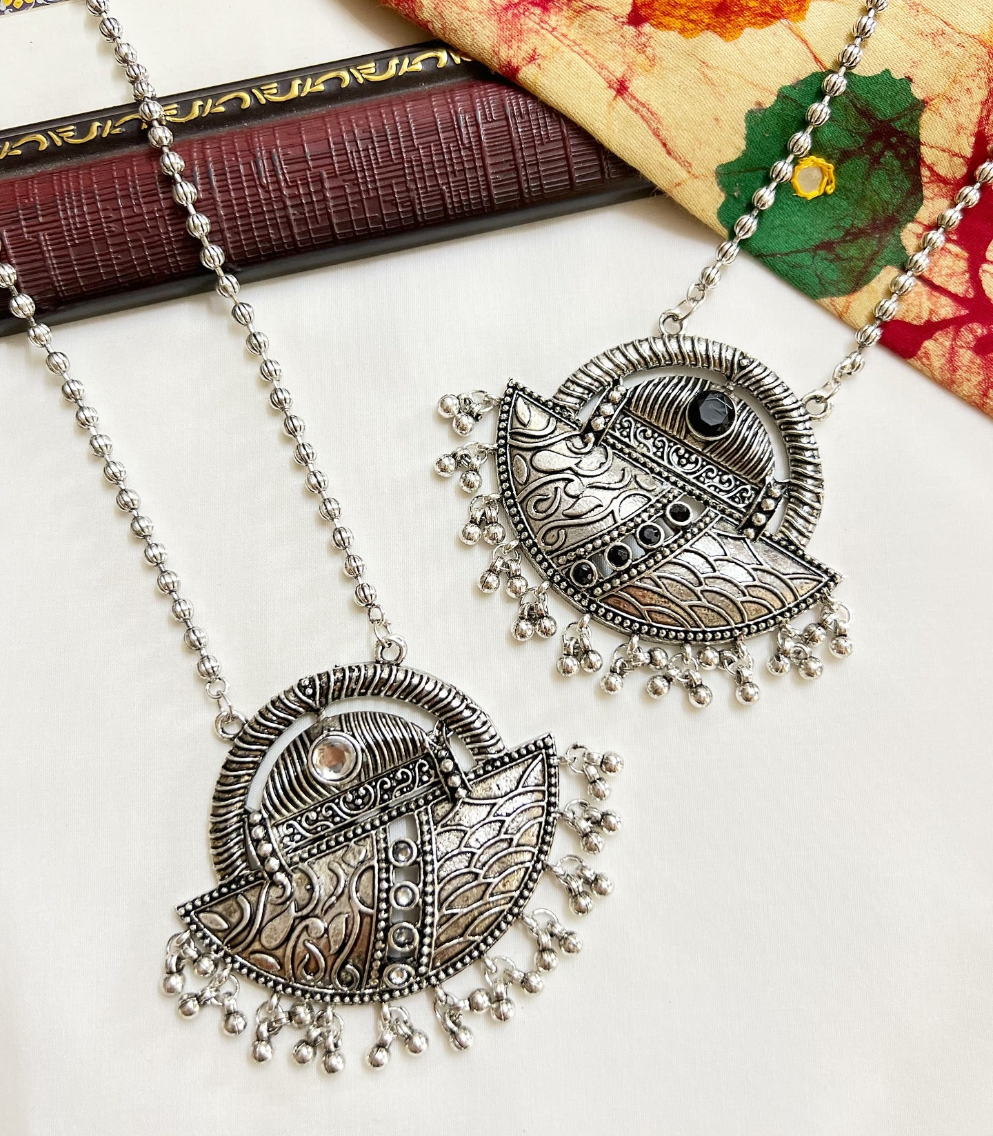 Boho Oxidised Necklace – Trendy Jewellery