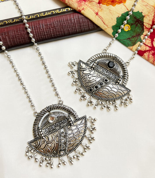 Boho Oxidised Necklace – Trendy Jewellery