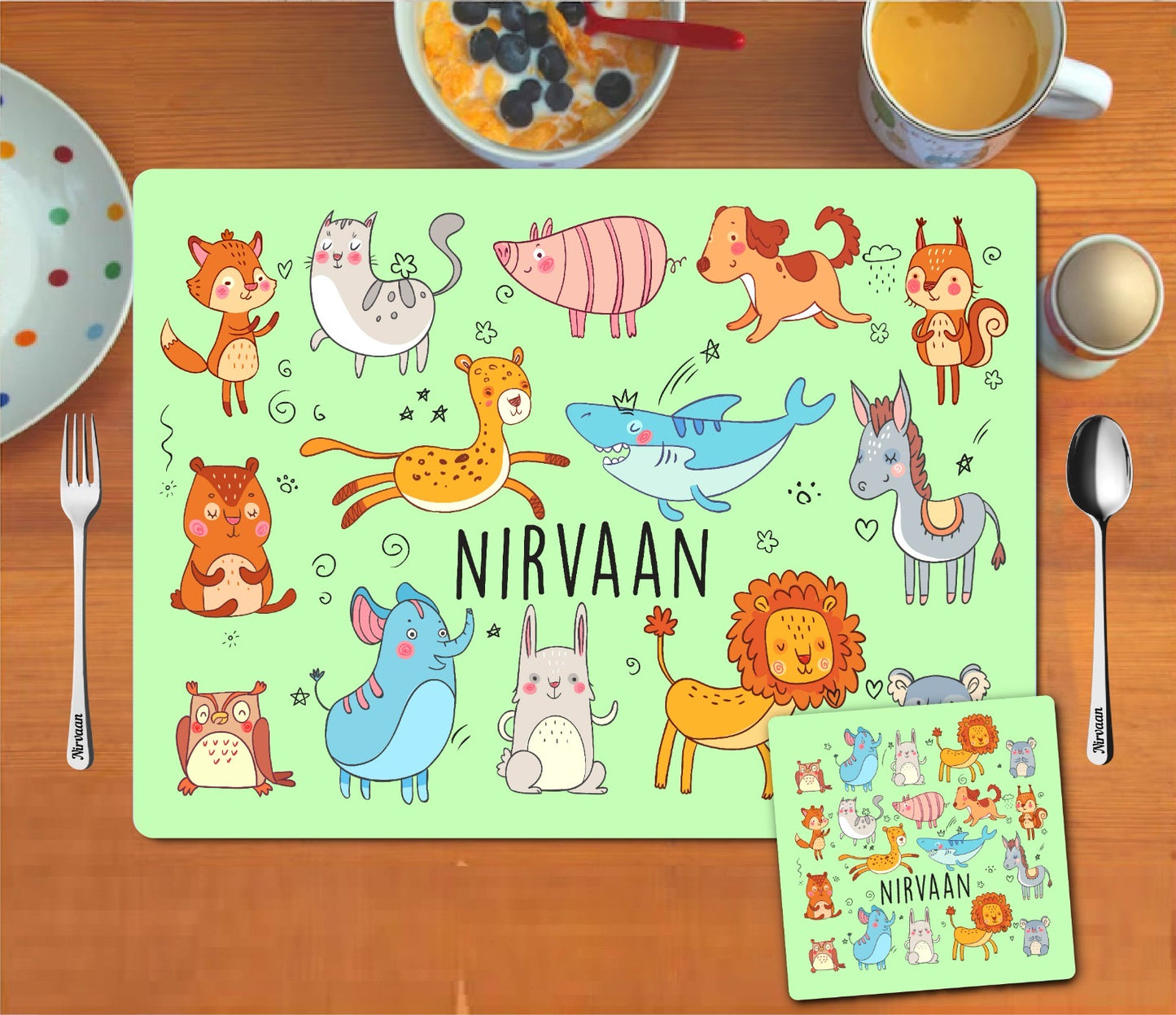 Personalized Mat Set Combo