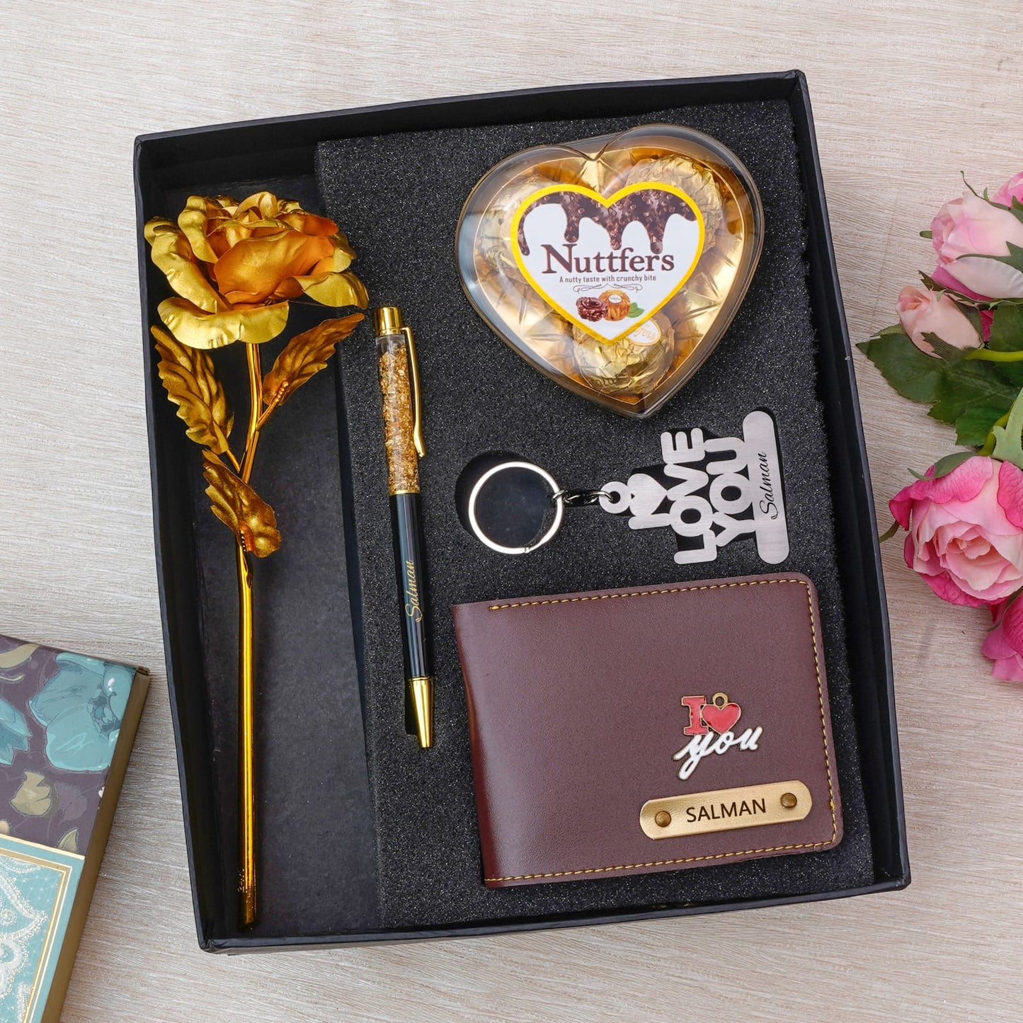 Personalized Hamper With Engraved Accessories For Men