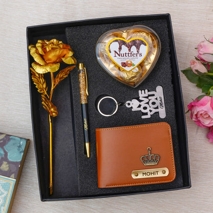 Personalized Hamper With Engraved Accessories For Men
