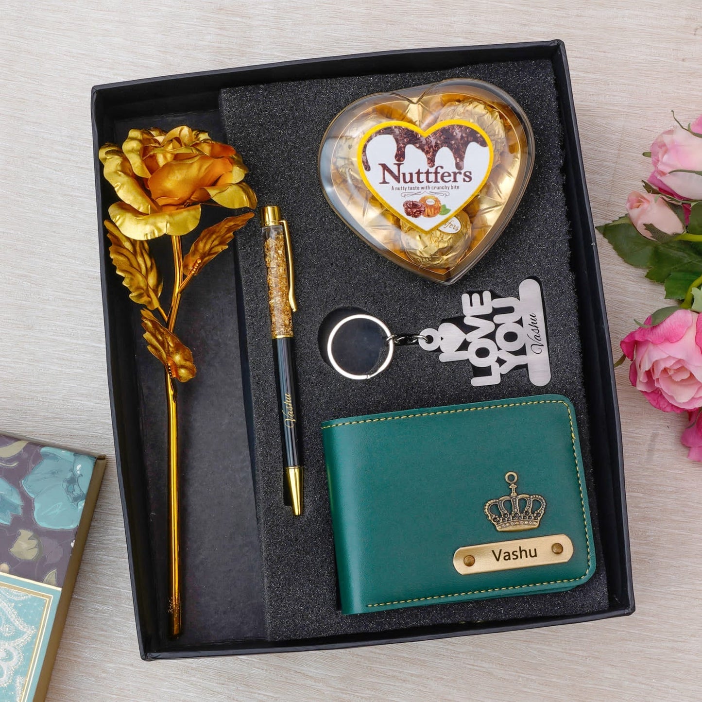 Personalized Hamper With Engraved Accessories For Men