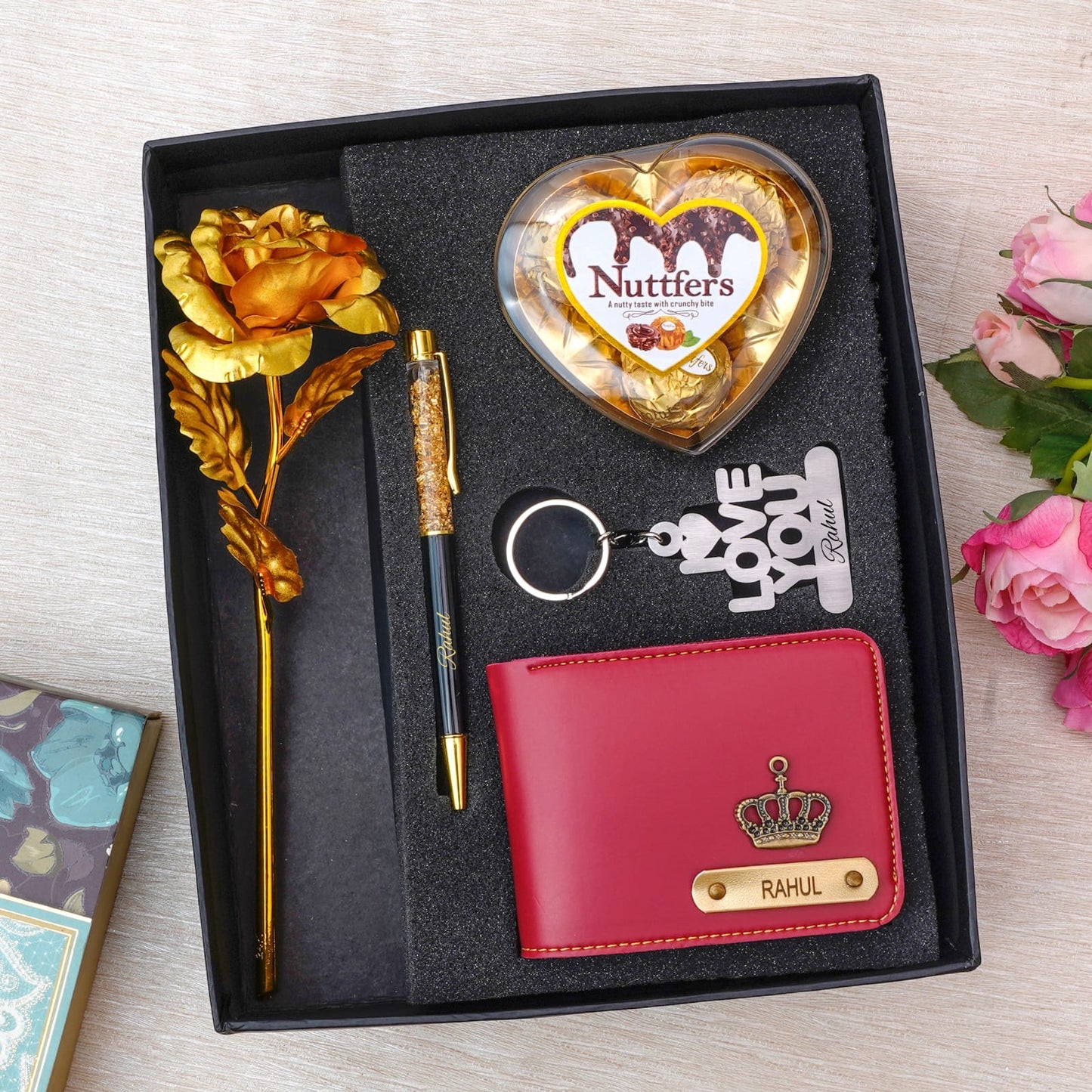 Personalized Hamper With Engraved Accessories For Men