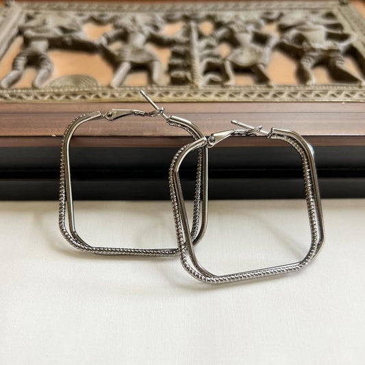 Double Layered Hoops – Modern & Stylish Statement Earrings