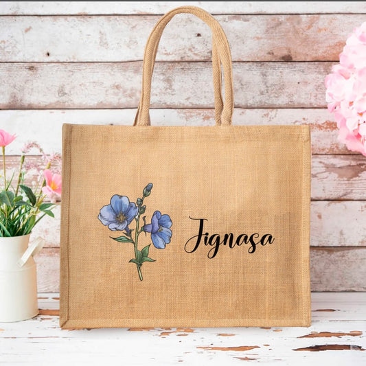 Personalized Jute Bag