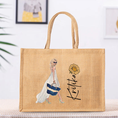 Personalized Jute Bag