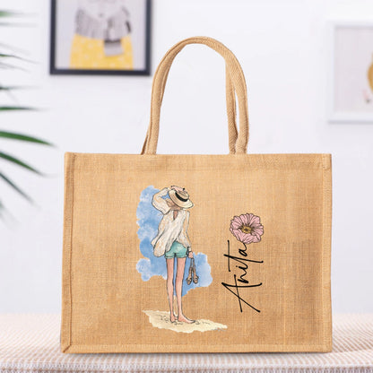 Personalized Jute Bag