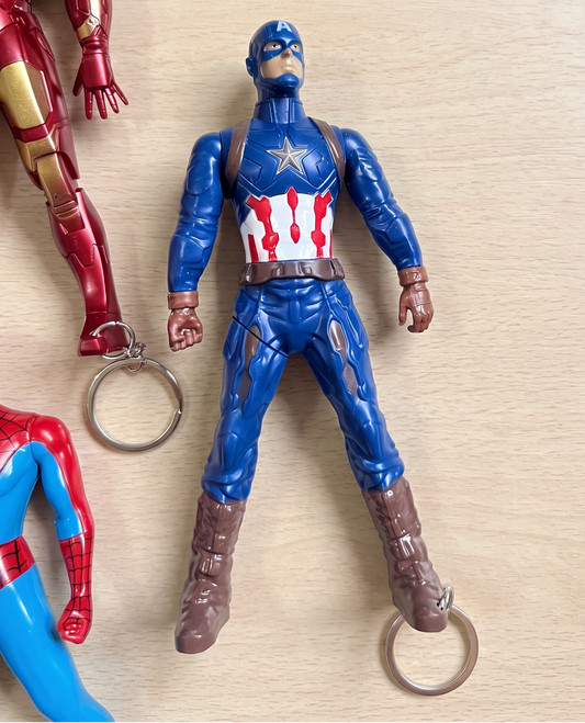 Big Size Avengers Keychains – Premium Superhero Keychain