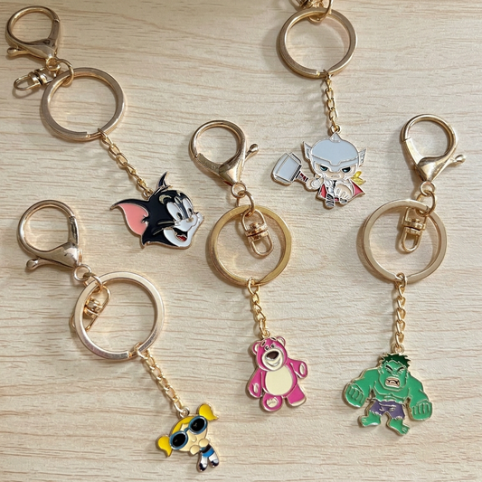 Customised Charm Keychains 1