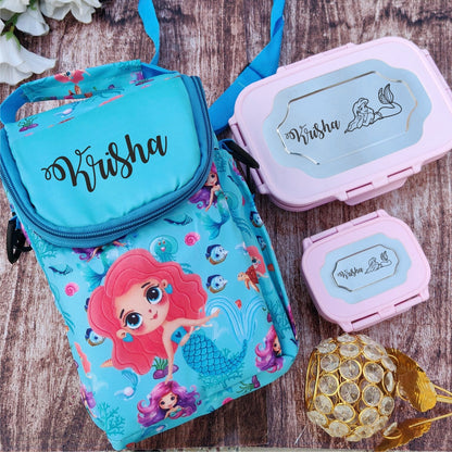 Utility Bag + Steel Lunch Box Combo