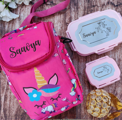 Utility Bag + Steel Lunch Box Combo