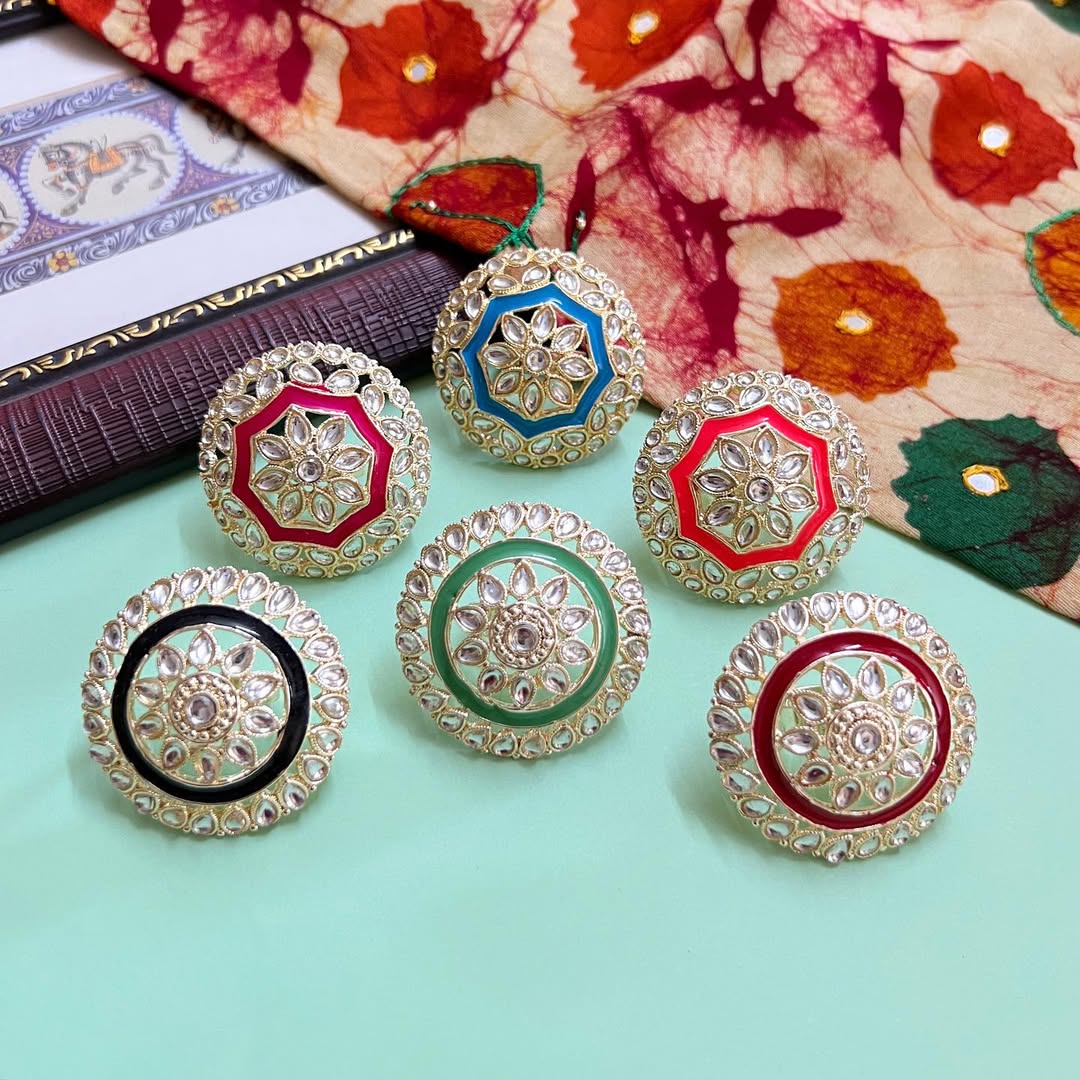 Kundan Rings | Festive Edition