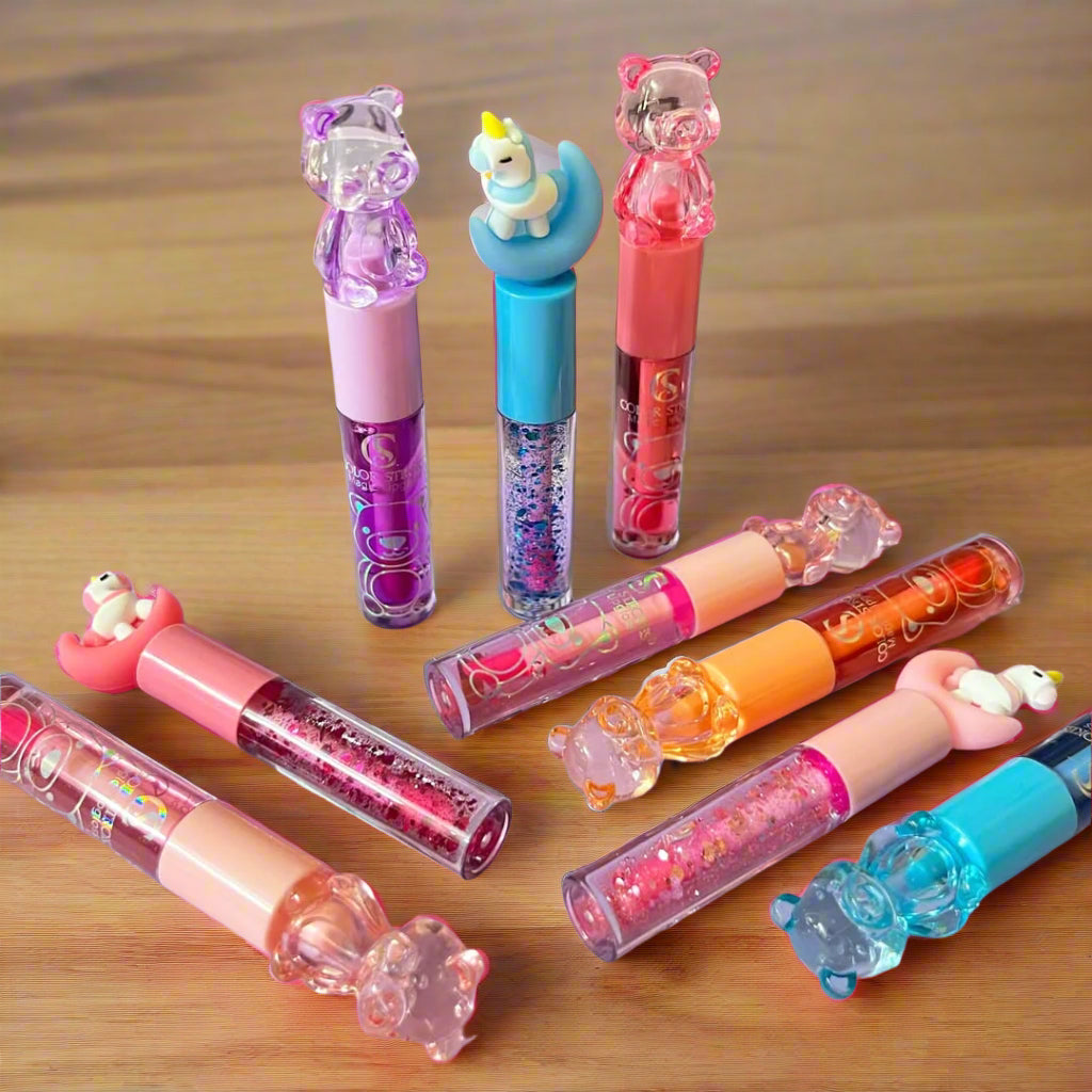 Unicorn & Teddy Packaging Lip Gloss