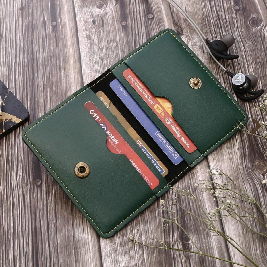 Unisex Small Wallet / Card Holder – Personalized & Compact