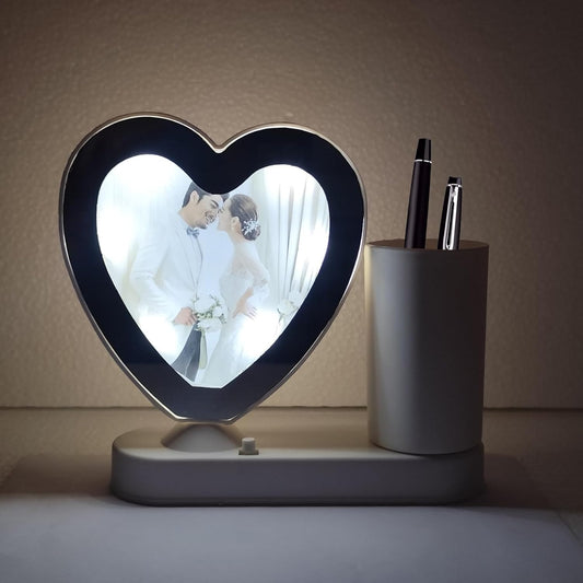 Personalized Magic Mirror with Pen Stand