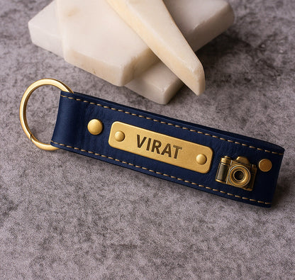 Personalized Premium Leather Keychain